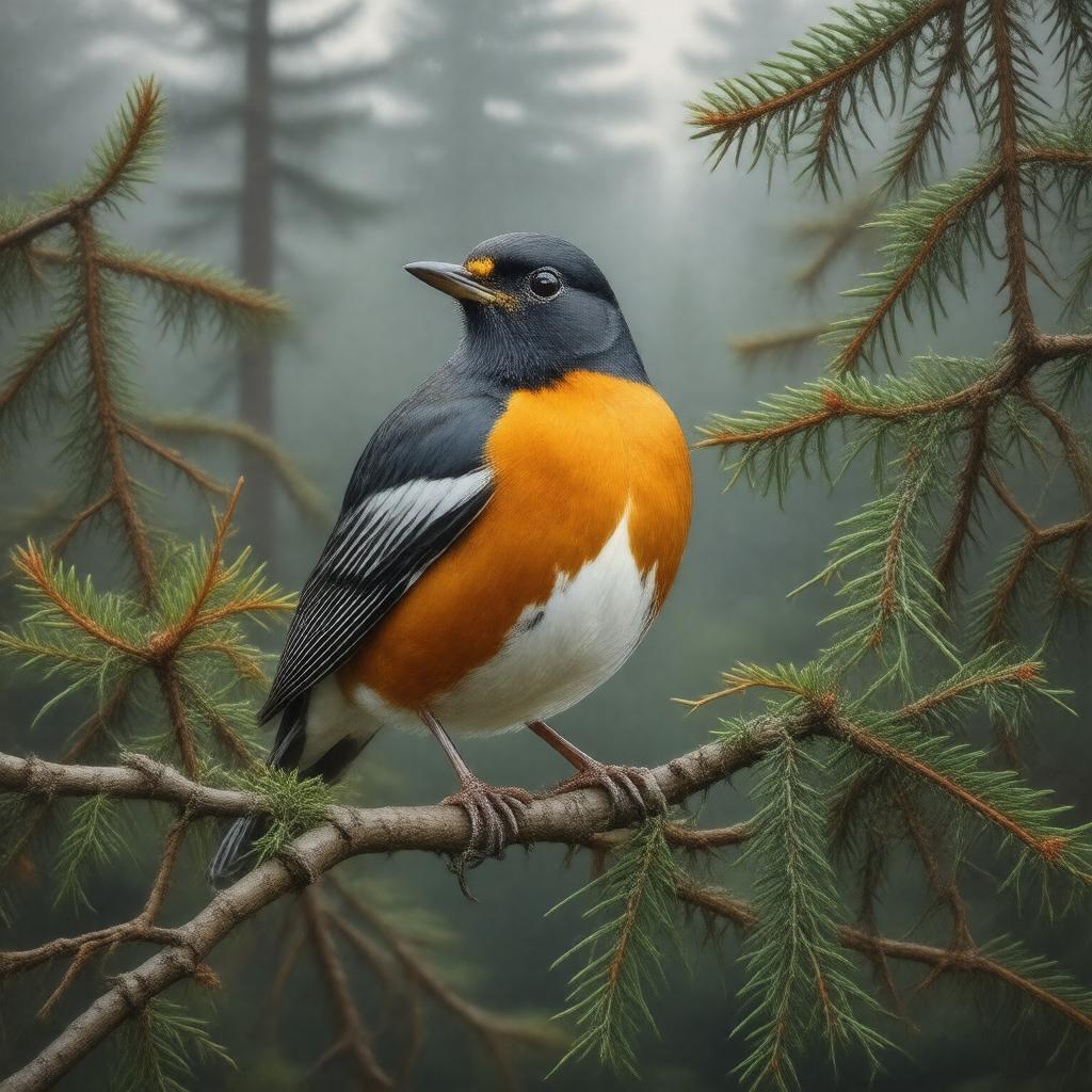 Varied thrush